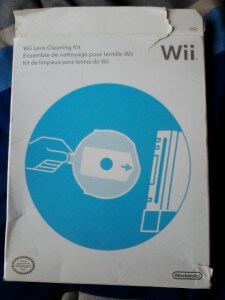 Nettoyer une Wii - Kit de nettoyage lentille