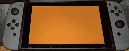 reparation ecran bleu nintendo switch-écran orange